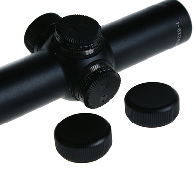 24 mm Diâmetro do objetivo Red Dot Laser Scope 1-6X24 LPVO Optical Scopes para profissionais