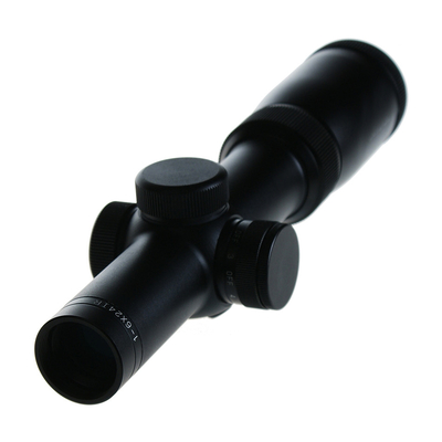 24 mm Diâmetro do objetivo Red Dot Laser Scope 1-6X24 LPVO Optical Scopes para profissionais