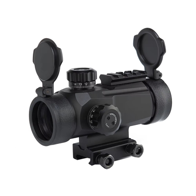 35mm Objetivo Lente Diâmetro 1x35 Red Dot Visão com 4 padrões reticulares e capas flip