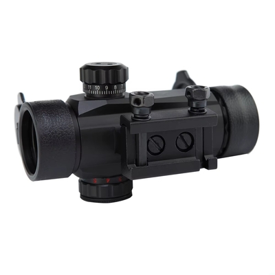 35mm Objetivo Lente Diâmetro 1x35 Red Dot Visão com 4 padrões reticulares e capas flip