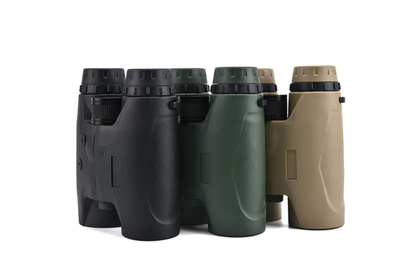 Multifuntcional à prova d'água 8x42 2000M Laser Range Finder Binocular Para Caça Preto