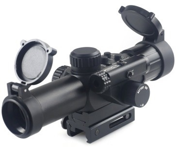 M6 Táctico 4X25 IR Visão vermelho/verde e alcance de laser Red Dot de 170 mm de comprimento para caça