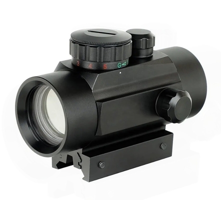 1x40 Red Dot Laser Scope projetado para aquisição rápida e precisa de alvos