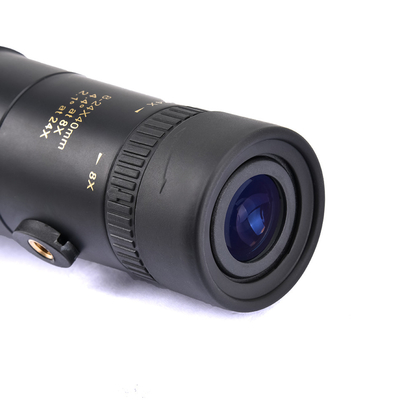 2m Close Focus 8-24x40 Zoom Monocular de longo alcance com tripé para telefone