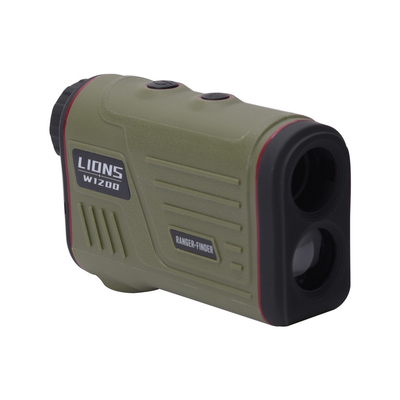 Compacto 127x80x43mm Laser Rangefinder para Caça de Golf 133 yard/1000yard Campo de visão