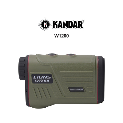 Compacto 127x80x43mm Laser Rangefinder para Caça de Golf 133 yard/1000yard Campo de visão