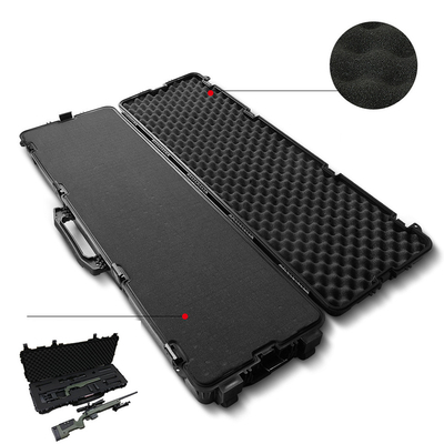 Caça de instrumentos de precisão caixa de armazenamento à prova de choque caixa principal de cartão dimensão 1370x435x165
