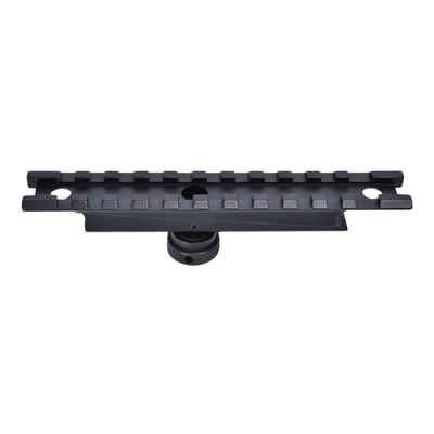 Matte Black Tactical Scope Mount 11mm Slot Carry Handle Mount Adaptador Fácil instalação