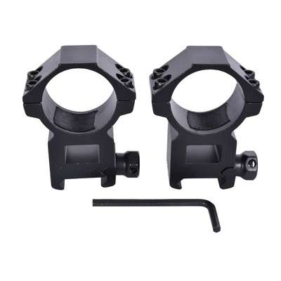 Alto perfil Dual Ring Scope Montar Anéis Duplos Montar Preto Mate Centro Altura 21mm