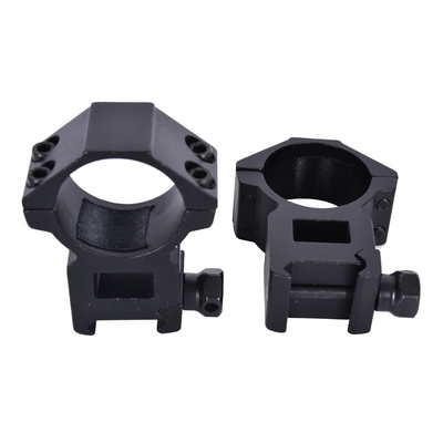 Alto perfil Dual Ring Scope Montar Anéis Duplos Montar Preto Mate Centro Altura 21mm