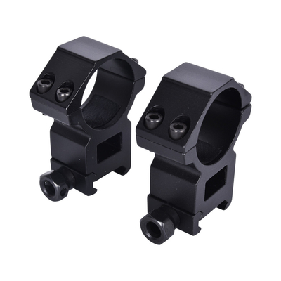 Alto perfil Dual Ring Scope Montar Anéis Duplos Montar Preto Mate Centro Altura 21mm
