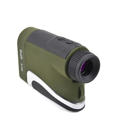 O mais recente 6x25 Laser Rangefinder 5-700m Distância longa para caça 210g 7° ângulo de visão