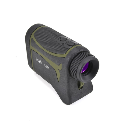 Medidor de distância a laser de precisão de 700m para golfe e caça 6x ampliação /-1m precisão