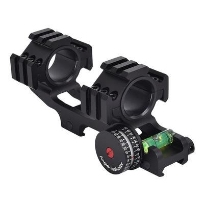 22 mm Largura Dual Ring Scope Mount com nível de bolha e ângulo indicador Centro Altura 21 mm