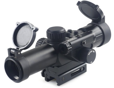 Ajuste da ponta dos dedos Kandar ou OEM 4x25IR M6 Scope com 80-100 Eye Relief