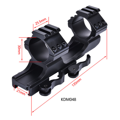 Altura da sela 21mm QD Mount Fits For 22mm Alumínio Alloy Quick Detachable Mount