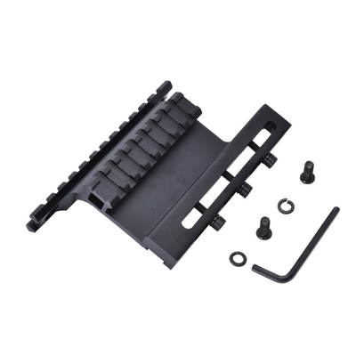 Espectro e Laser Fit Y0049 Tactical Optic Side Mount com 21 mm de largura Base de montagem de escopo