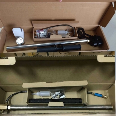 Bomba de ar manual de alta pressão 4500psi 300bar Preta para combustível de gasolina