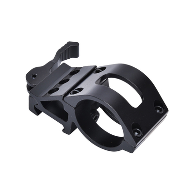 Anel de deslocamento de 30 mm para montagem lateral de 21 mm em preto fosco