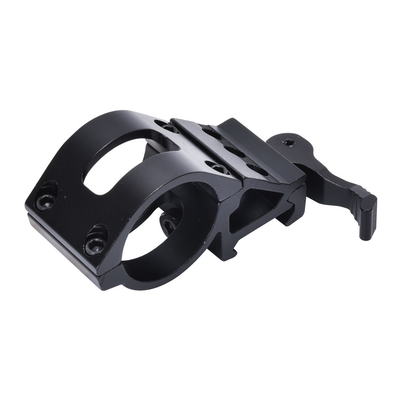 Anel de deslocamento de 30 mm para montagem lateral de 21 mm em preto fosco