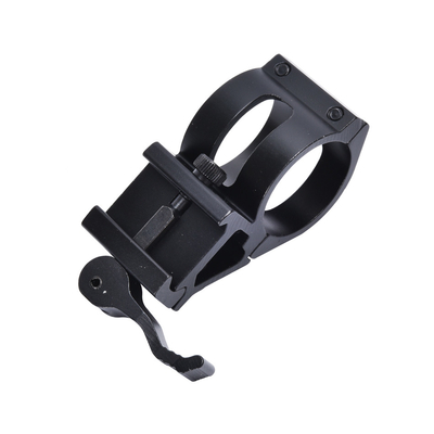 Anel de deslocamento de 30 mm para montagem lateral de 21 mm em preto fosco