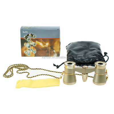 3X25 Opera Binocular para escalada de montanha e 25mm Dia Objetivo