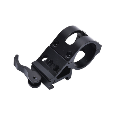 Anel de deslocamento de 30 mm para montagem lateral de 21 mm em preto fosco