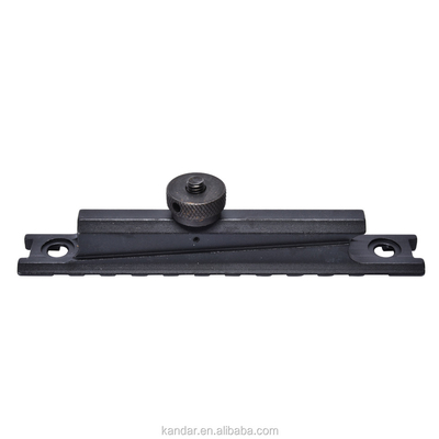 Caça preto 11mm a 20mm Conversão Adaptador Monte com conector de porco do polegar