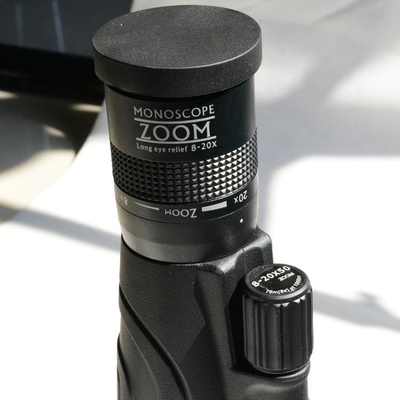 8-20x50 Magnificação Multi-coated Monocular Scope Grande para aventuras de caça