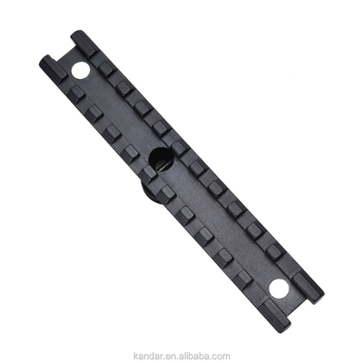Caça preto 11mm a 20mm Conversão Adaptador Monte com conector de porco do polegar