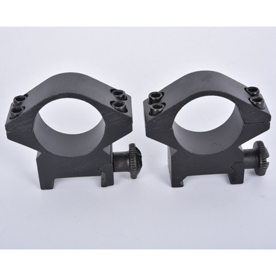1' Dual Rings Scope Mount para 11/21mm 25,4mm Diâmetro do tubo e 8mm Altura da sela