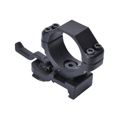 Alumínio 25-30mm Dobro parafusos de lançamento rápido Laser Visão montar luz para escopo óptico