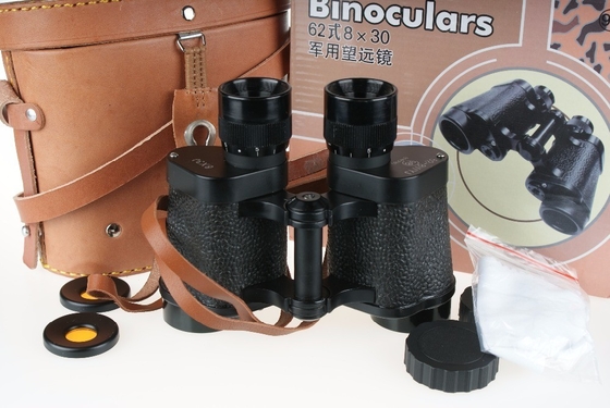 Binóculos antigos KANDAR M 6X24 de alta potência e visão ampla para caça em verde do exército