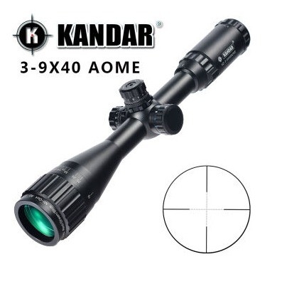3-9X40 Iluminação AO Espaços de caça com projeto à prova d'água e à prova de névoa