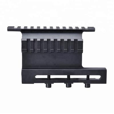Sistema de montagem de visão lateral com comprimento inferior de 127 mm e acabamento preto fosco
