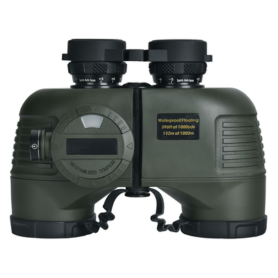 Binoculares à prova d'água 7x50 com telemétrico interno para navegação Pesca Esportes aquáticos