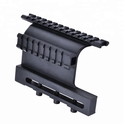 Sistema de montagem de visão lateral com comprimento inferior de 127 mm e acabamento preto fosco
