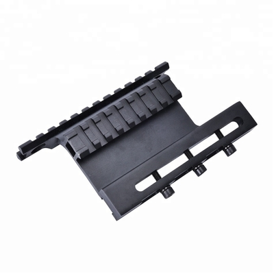 Sistema de montagem de visão lateral com comprimento inferior de 127 mm e acabamento preto fosco