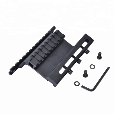 Sistema de montagem de visão lateral com comprimento inferior de 127 mm e acabamento preto fosco