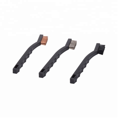 62pcs Kit de limpeza de escovas de metal portáteis com caixa Detalhes rápidos Local de origem