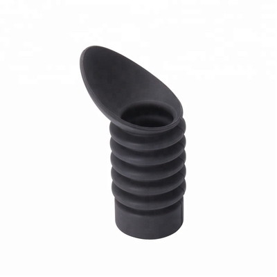 Cobertura de segurança para olhos de borracha macia para caça Espaço óptico 120 mm comprimento total 60 g