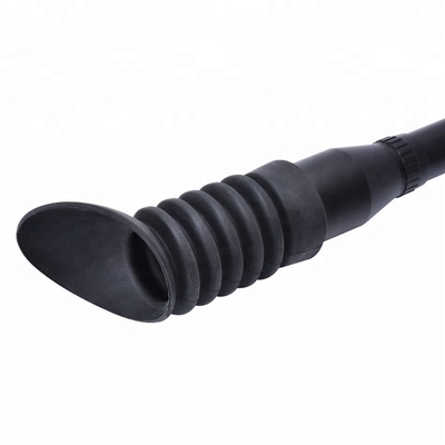 Cobertura de segurança para olhos de borracha macia para caça Espaço óptico 120 mm comprimento total 60 g