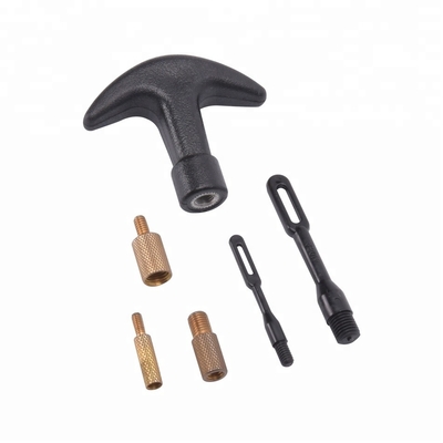 Kit de limpeza de caixa de alumínio de prata para 0,22 0,177 12G 9MM e desempenho duradouro