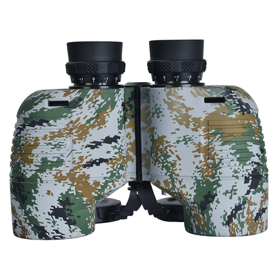 Esportes ao ar livre Binocular com iluminação e bússola 50mm Diâmetro do objetivo
