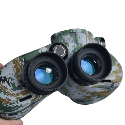 Esportes ao ar livre Binocular com iluminação e bússola 50mm Diâmetro do objetivo