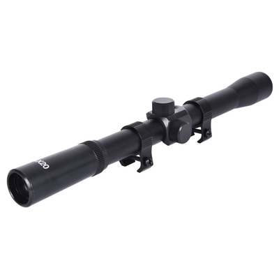 Potência máxima de saída 0 4X20 Esferas de caça com montagem de 21 mm e diâmetro do objetivo de 20 mm
