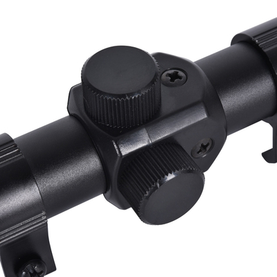 Potência máxima de saída 0 4X20 Esferas de caça com montagem de 21 mm e diâmetro do objetivo de 20 mm