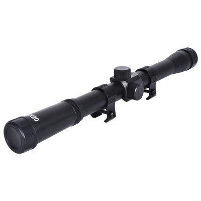Potência máxima de saída 0 4X20 Esferas de caça com montagem de 21 mm e diâmetro do objetivo de 20 mm