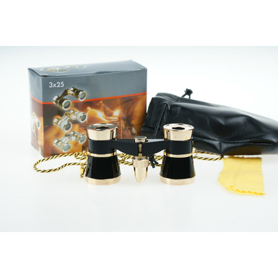 Peso leve 3x25 Mini Binocular Opera Binocular Spotting Scope Potência máxima de saída 0