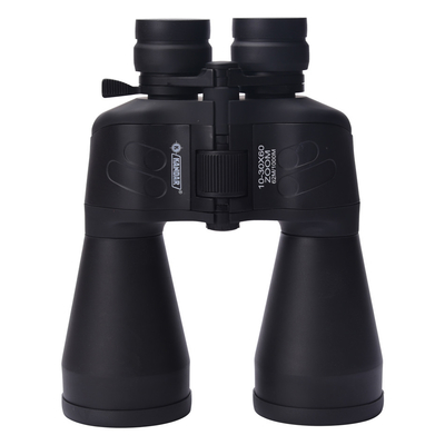 60mm Diâmetro do objetivo Preto 10-30X60 Longa distância de caminhada Binocular para viagens ao ar livre